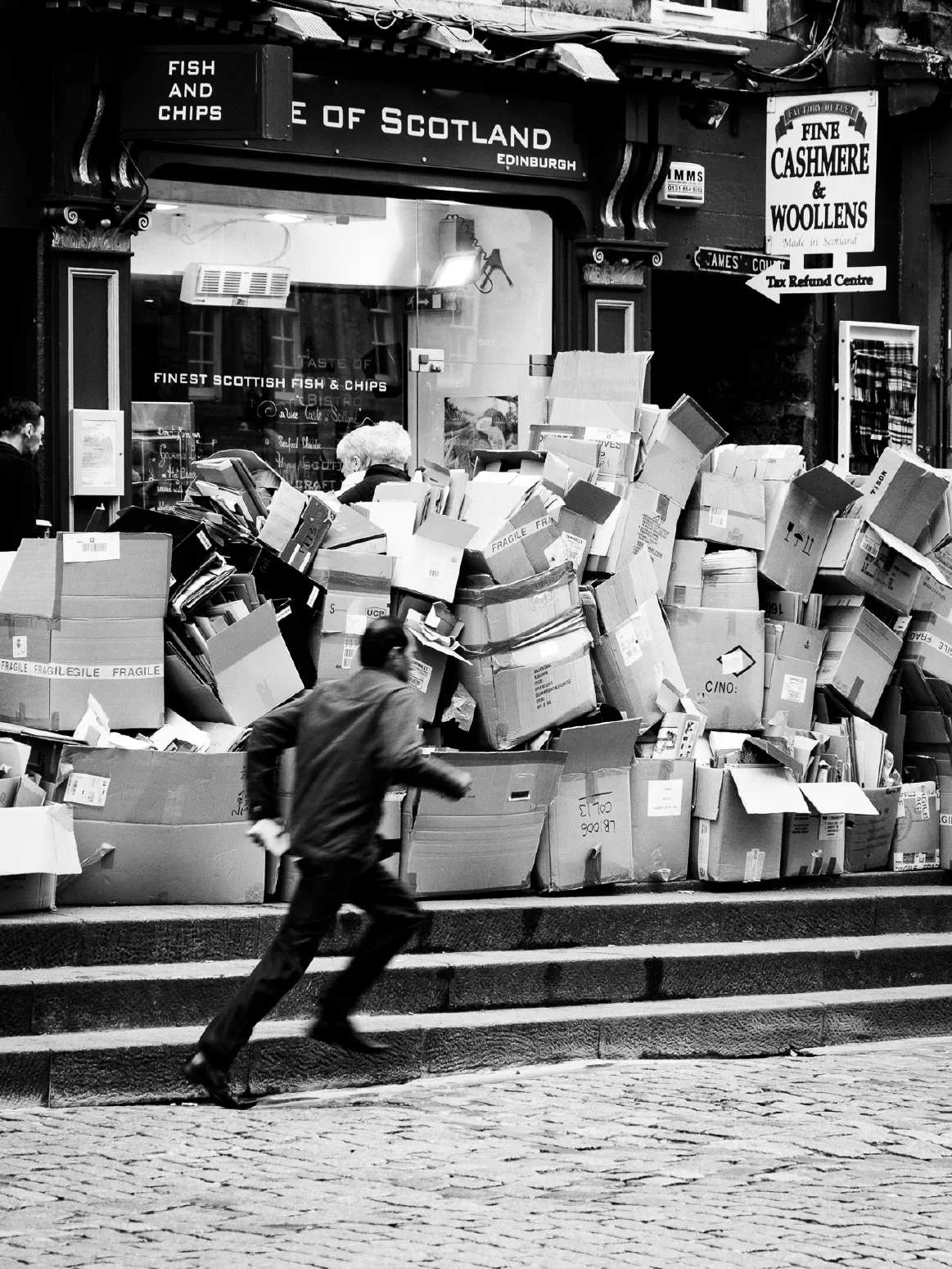RUNNING. Edinburgh, Scotland. April 2014